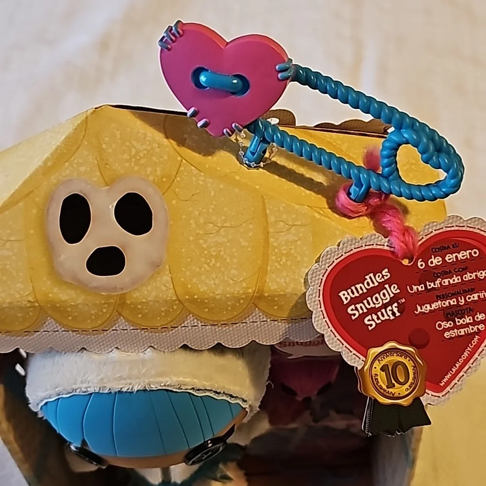 Lalaloopsy Littles  7" Winter Doll Bundle Snuggle Stuff With Pet Yarn Ba… - Picture 11 of 12